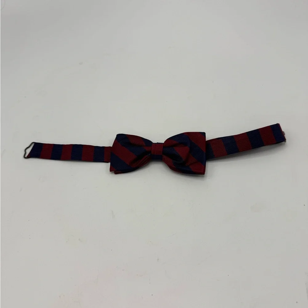 Brooks Brothers Boys Silk Striped Bow Tie